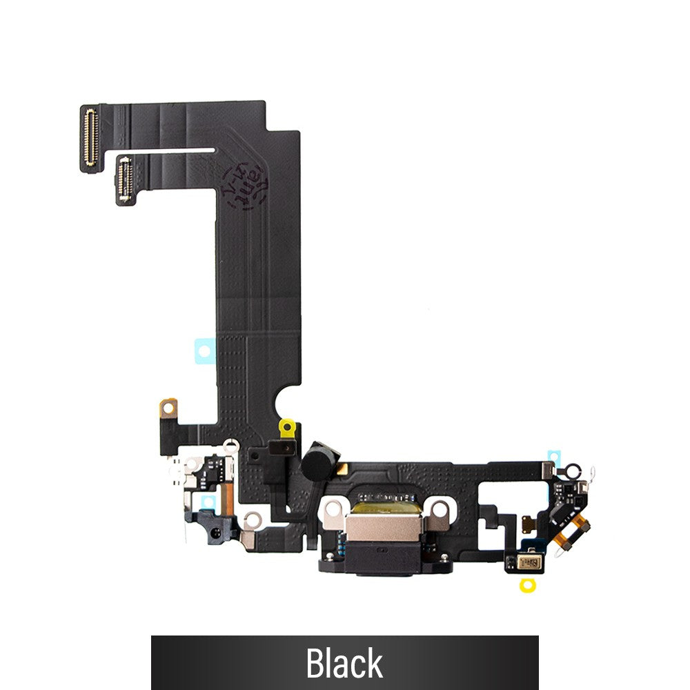 Charging Port for iPhone 12 mini (Purple)-Black Charging Port for iPhone 12 mini (Purple)-Black